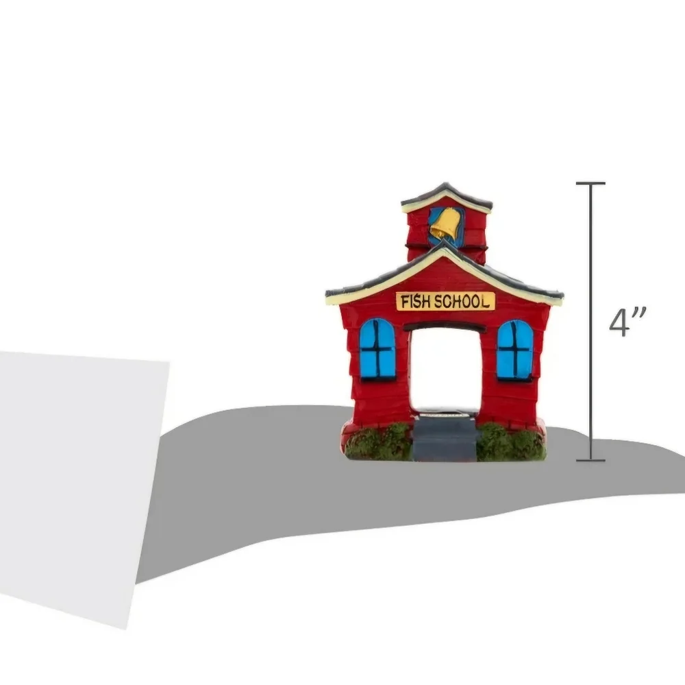 Red Fish School Aquarium Decoration